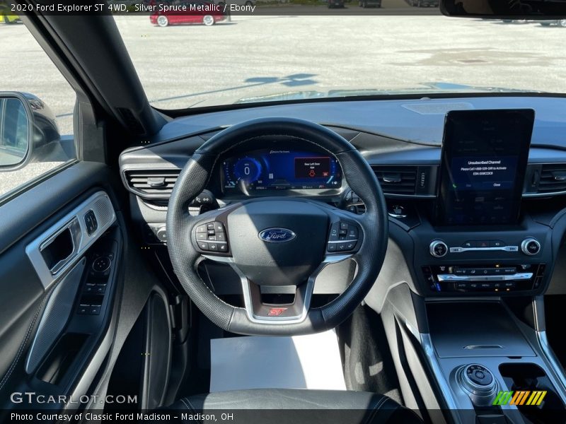 Silver Spruce Metallic / Ebony 2020 Ford Explorer ST 4WD
