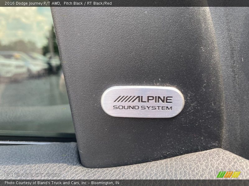 Pitch Black / RT Black/Red 2016 Dodge Journey R/T AWD