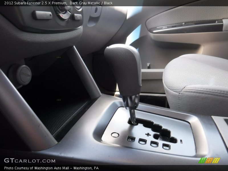 Dark Gray Metallic / Black 2012 Subaru Forester 2.5 X Premium