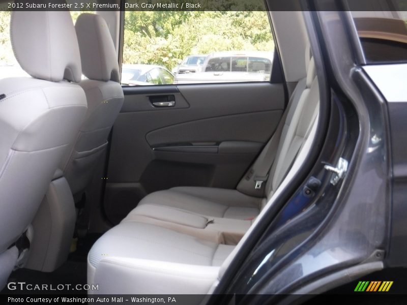 Dark Gray Metallic / Black 2012 Subaru Forester 2.5 X Premium