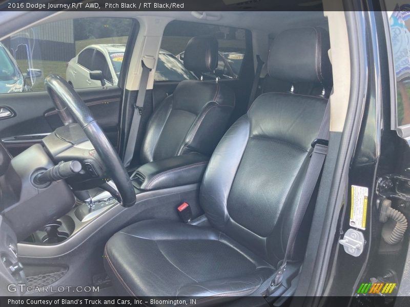 Pitch Black / RT Black/Red 2016 Dodge Journey R/T AWD