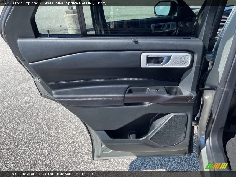 Silver Spruce Metallic / Ebony 2020 Ford Explorer ST 4WD