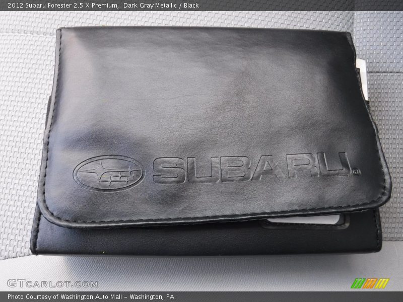 Dark Gray Metallic / Black 2012 Subaru Forester 2.5 X Premium