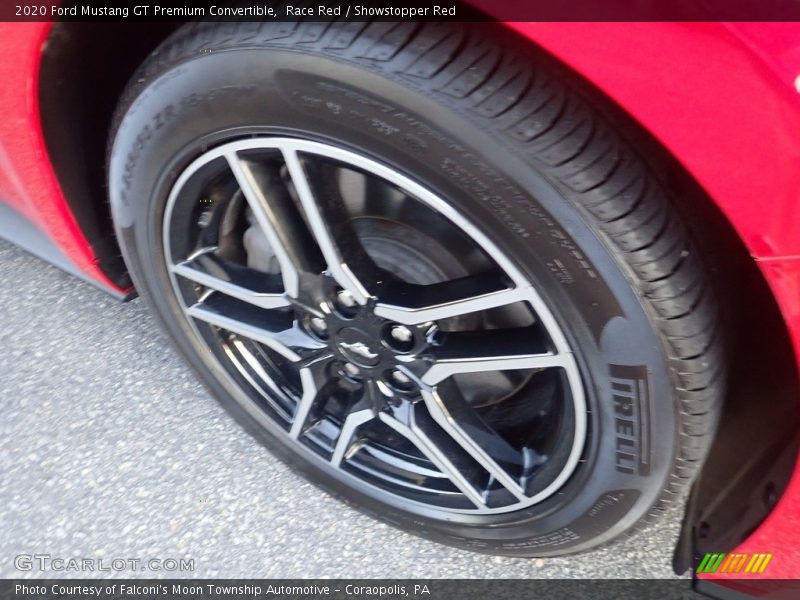 Race Red / Showstopper Red 2020 Ford Mustang GT Premium Convertible