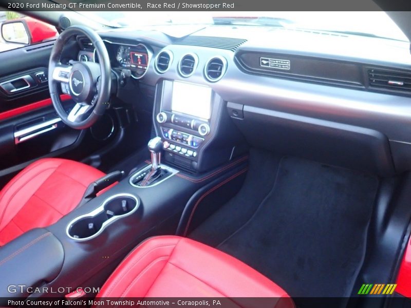 Dashboard of 2020 Mustang GT Premium Convertible