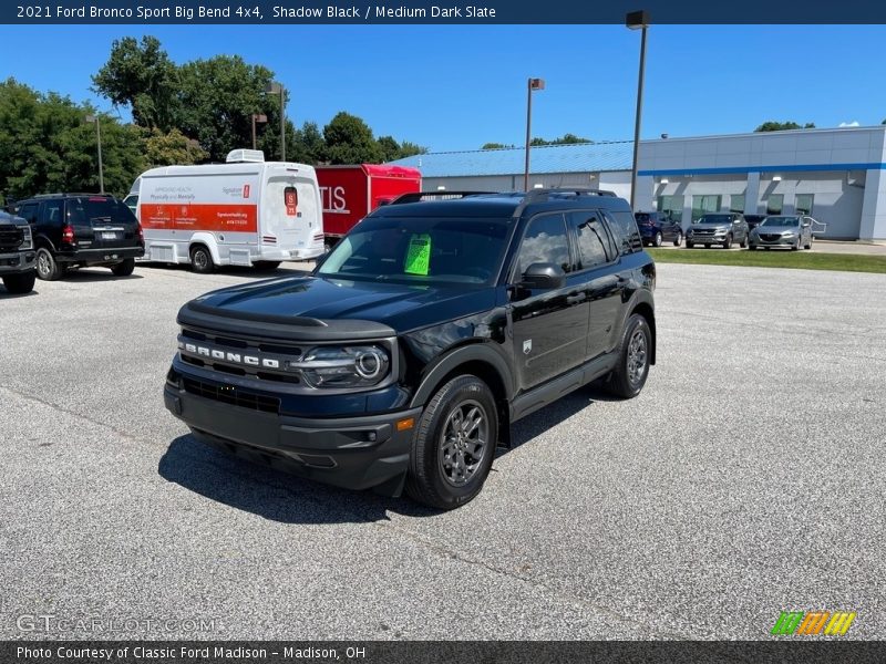 Shadow Black / Medium Dark Slate 2021 Ford Bronco Sport Big Bend 4x4