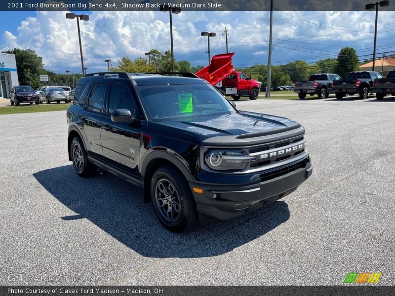 Shadow Black / Medium Dark Slate 2021 Ford Bronco Sport Big Bend 4x4