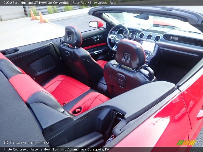 Race Red / Showstopper Red 2020 Ford Mustang GT Premium Convertible