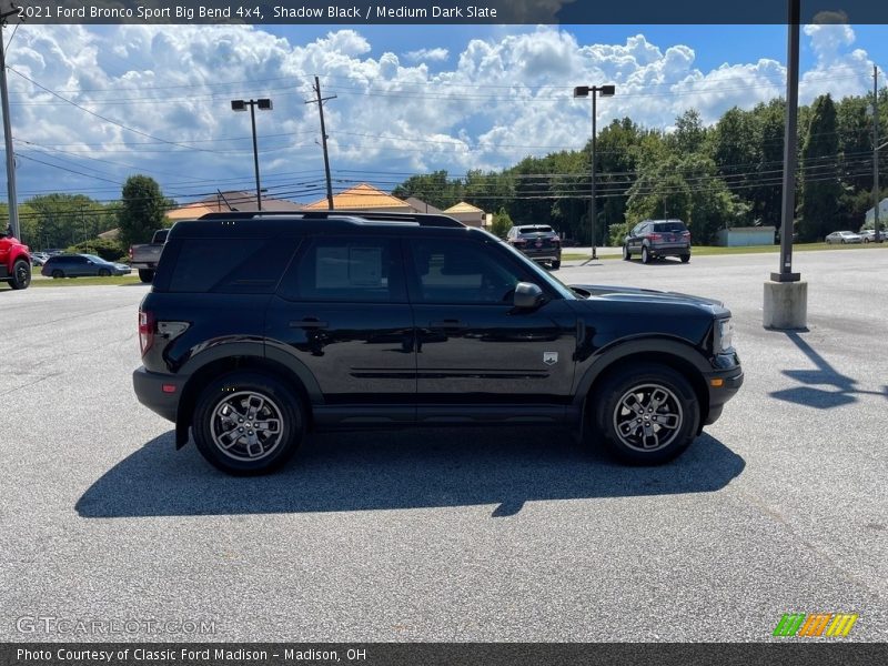 Shadow Black / Medium Dark Slate 2021 Ford Bronco Sport Big Bend 4x4
