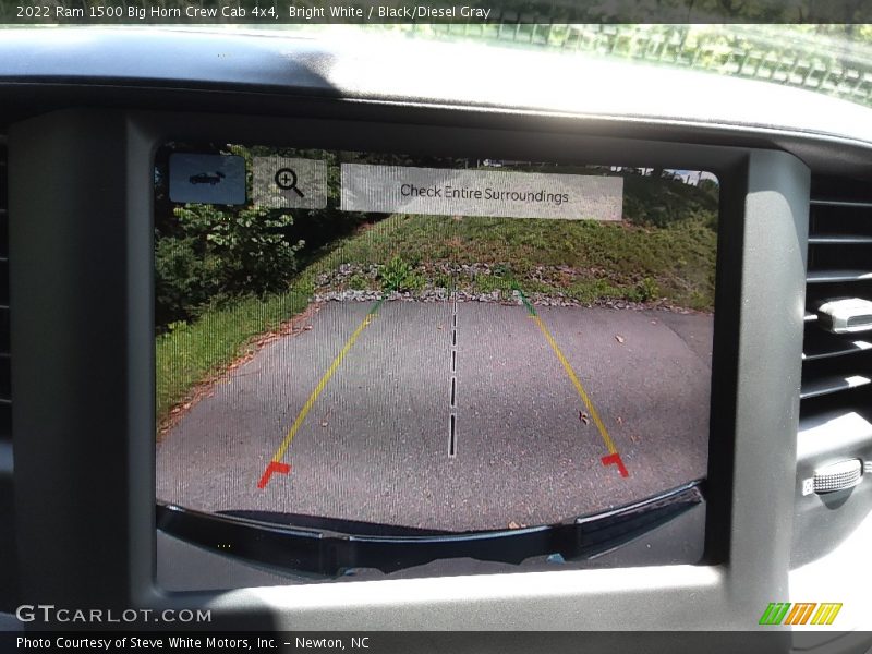 Bright White / Black/Diesel Gray 2022 Ram 1500 Big Horn Crew Cab 4x4