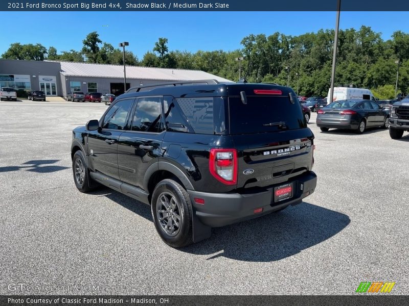 Shadow Black / Medium Dark Slate 2021 Ford Bronco Sport Big Bend 4x4
