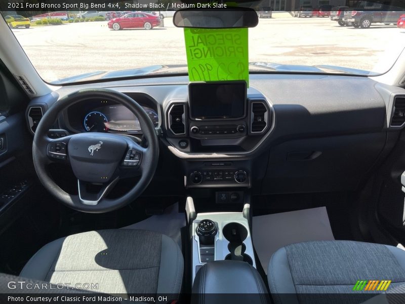 Shadow Black / Medium Dark Slate 2021 Ford Bronco Sport Big Bend 4x4