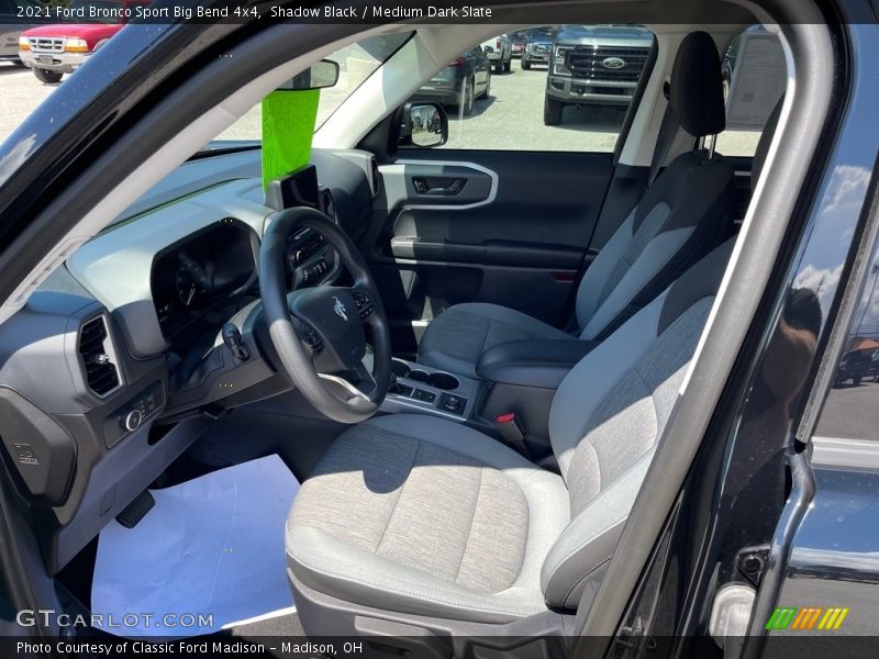 Shadow Black / Medium Dark Slate 2021 Ford Bronco Sport Big Bend 4x4