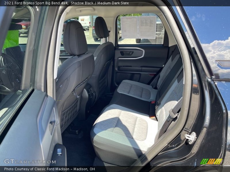 Shadow Black / Medium Dark Slate 2021 Ford Bronco Sport Big Bend 4x4
