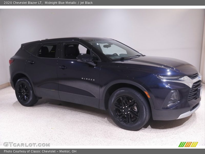 Midnight Blue Metallic / Jet Black 2020 Chevrolet Blazer LT