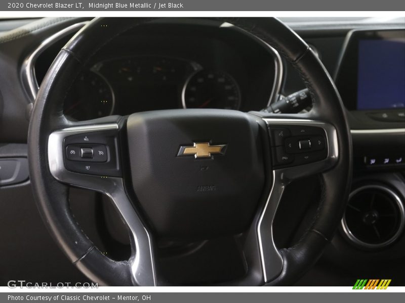Midnight Blue Metallic / Jet Black 2020 Chevrolet Blazer LT