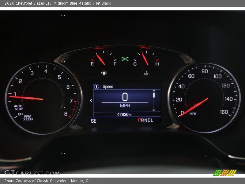 Midnight Blue Metallic / Jet Black 2020 Chevrolet Blazer LT