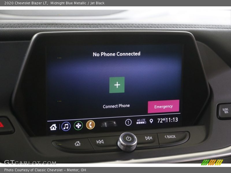 Midnight Blue Metallic / Jet Black 2020 Chevrolet Blazer LT