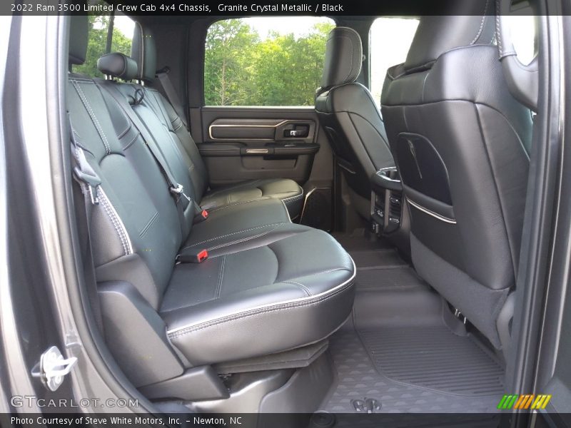 Rear Seat of 2022 3500 Limited Crew Cab 4x4 Chassis