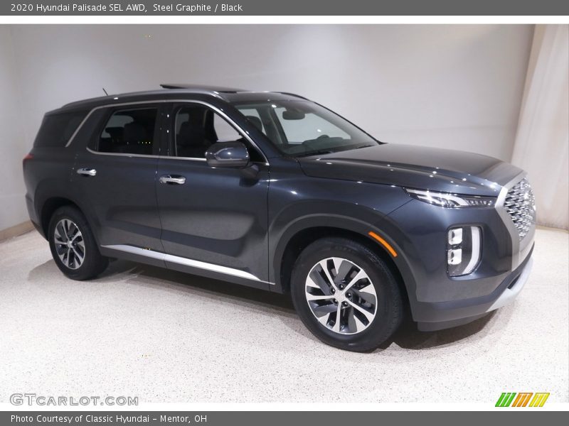 Steel Graphite / Black 2020 Hyundai Palisade SEL AWD
