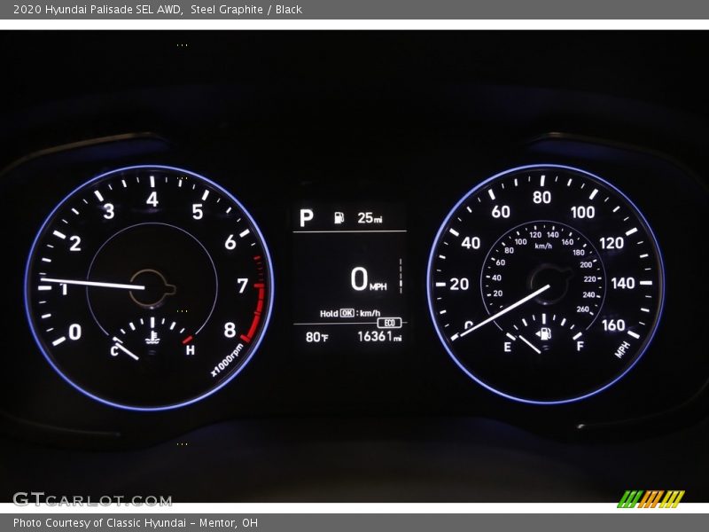 Steel Graphite / Black 2020 Hyundai Palisade SEL AWD