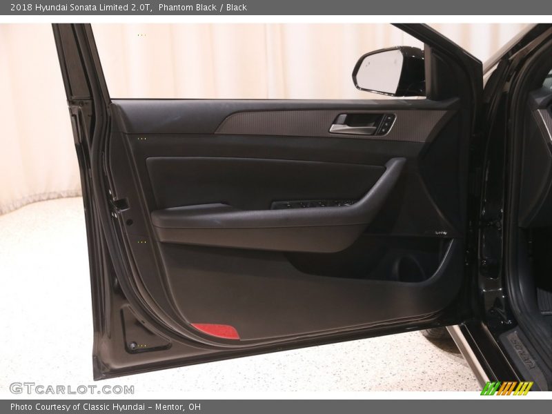 Phantom Black / Black 2018 Hyundai Sonata Limited 2.0T