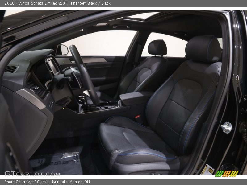 Phantom Black / Black 2018 Hyundai Sonata Limited 2.0T