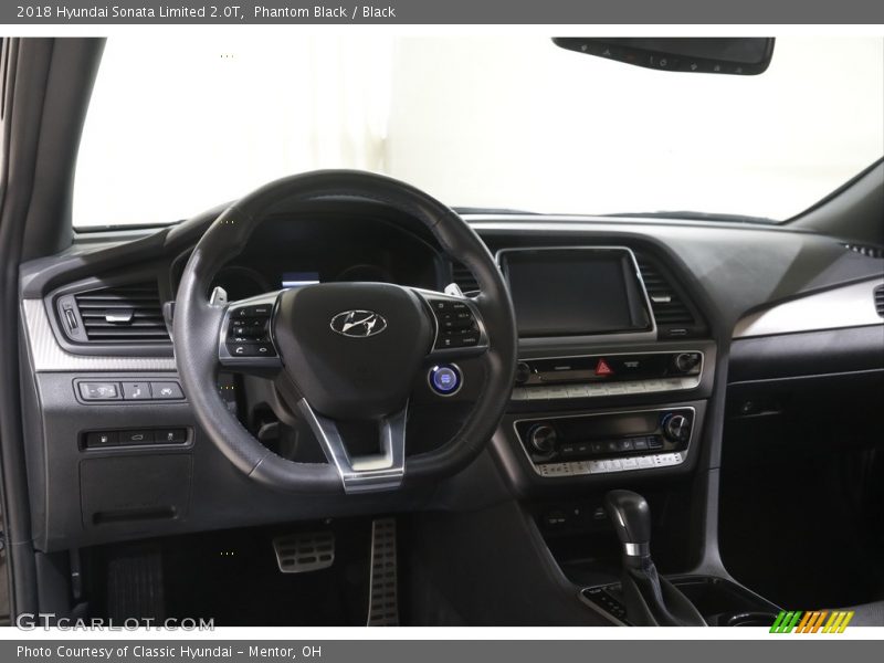 Phantom Black / Black 2018 Hyundai Sonata Limited 2.0T