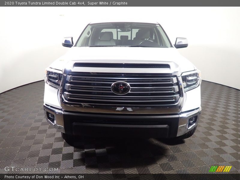 Super White / Graphite 2020 Toyota Tundra Limited Double Cab 4x4