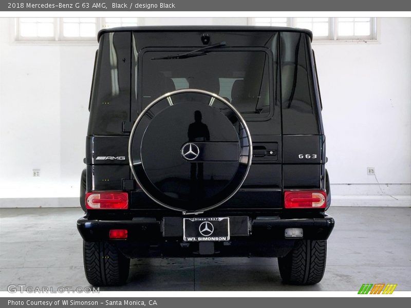 Black / designo Black 2018 Mercedes-Benz G 63 AMG