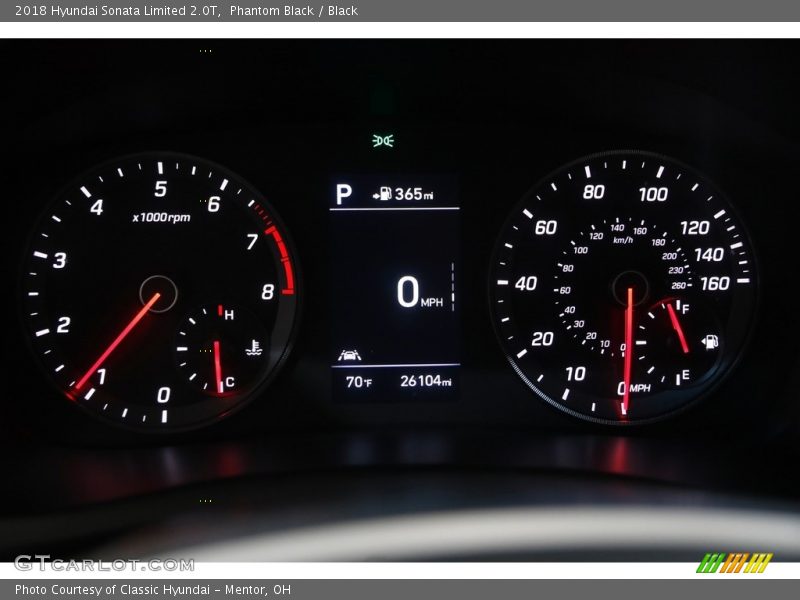 Phantom Black / Black 2018 Hyundai Sonata Limited 2.0T