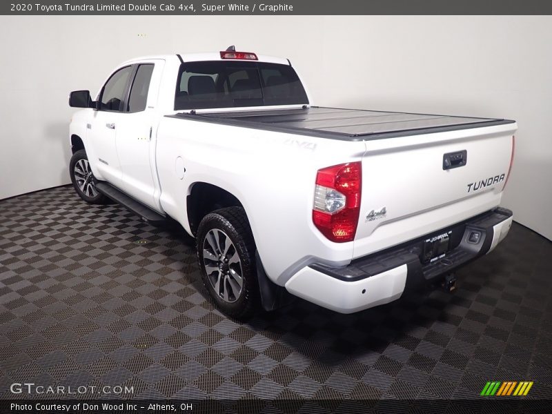 Super White / Graphite 2020 Toyota Tundra Limited Double Cab 4x4