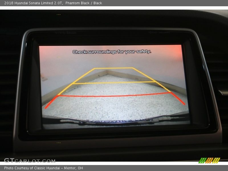 Phantom Black / Black 2018 Hyundai Sonata Limited 2.0T