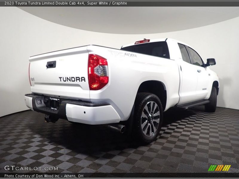 Super White / Graphite 2020 Toyota Tundra Limited Double Cab 4x4