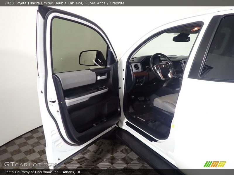 Super White / Graphite 2020 Toyota Tundra Limited Double Cab 4x4