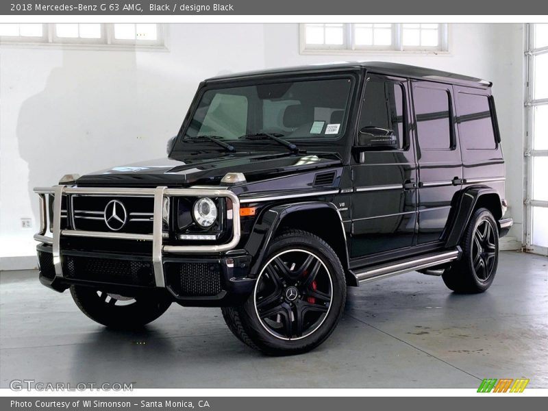 Black / designo Black 2018 Mercedes-Benz G 63 AMG