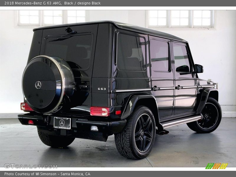 Black / designo Black 2018 Mercedes-Benz G 63 AMG