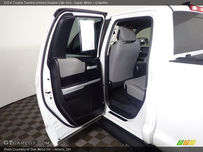 Super White / Graphite 2020 Toyota Tundra Limited Double Cab 4x4