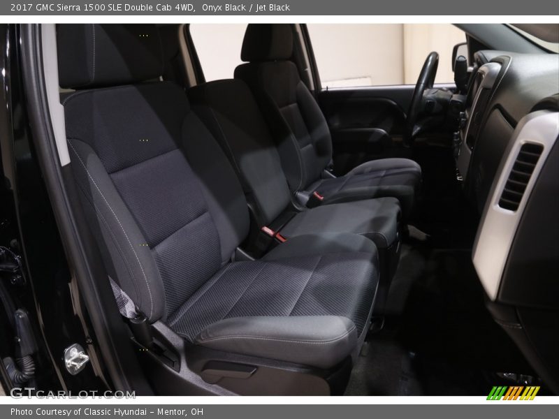 Onyx Black / Jet Black 2017 GMC Sierra 1500 SLE Double Cab 4WD