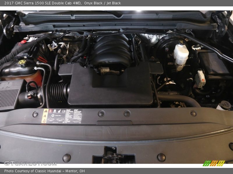 Onyx Black / Jet Black 2017 GMC Sierra 1500 SLE Double Cab 4WD