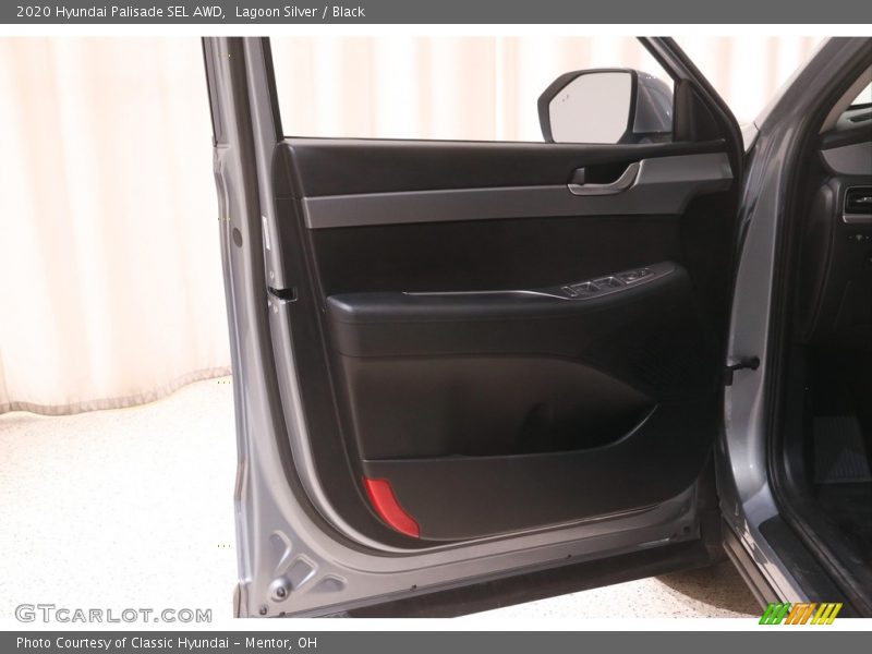 Lagoon Silver / Black 2020 Hyundai Palisade SEL AWD