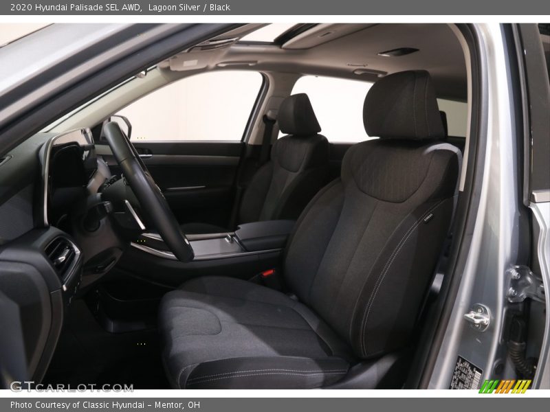 Lagoon Silver / Black 2020 Hyundai Palisade SEL AWD