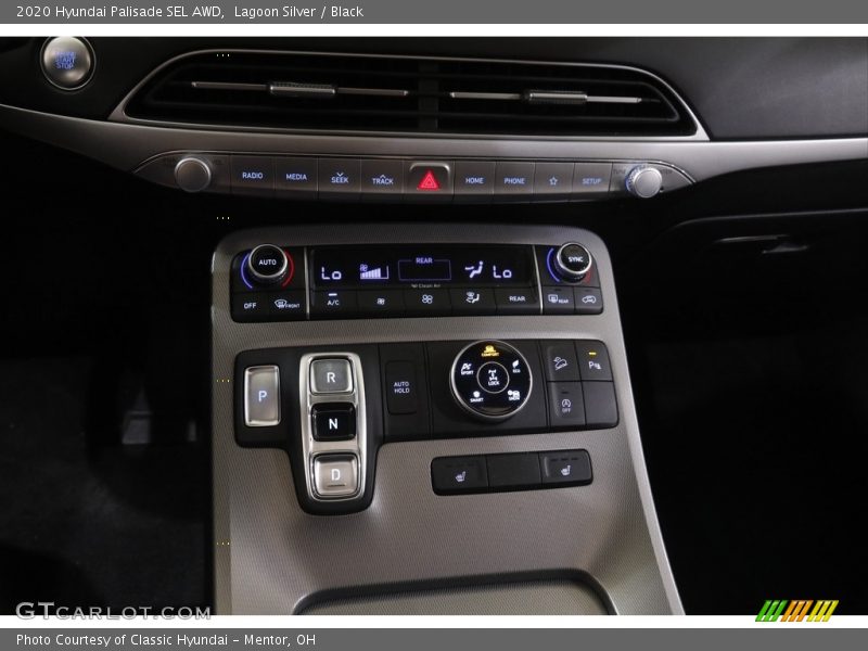 Lagoon Silver / Black 2020 Hyundai Palisade SEL AWD