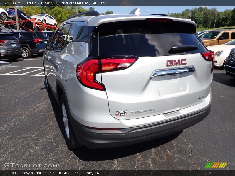 Quicksilver Metallic / Jet Black 2020 GMC Terrain SLE AWD