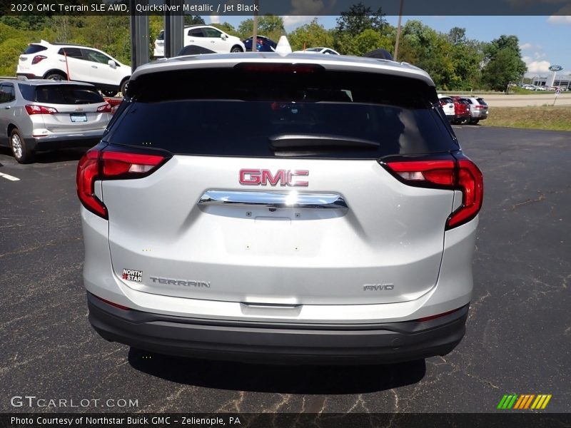 Quicksilver Metallic / Jet Black 2020 GMC Terrain SLE AWD
