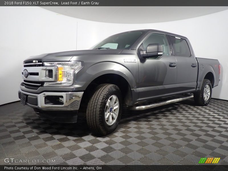 Lead Foot / Earth Gray 2018 Ford F150 XLT SuperCrew