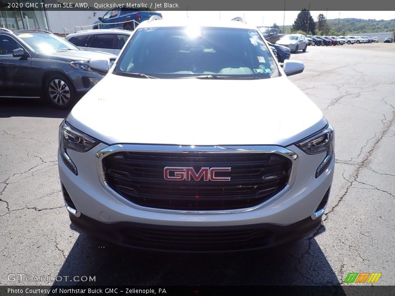 Quicksilver Metallic / Jet Black 2020 GMC Terrain SLE AWD