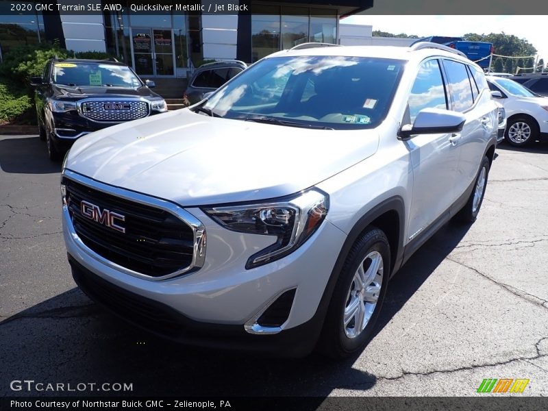 Quicksilver Metallic / Jet Black 2020 GMC Terrain SLE AWD