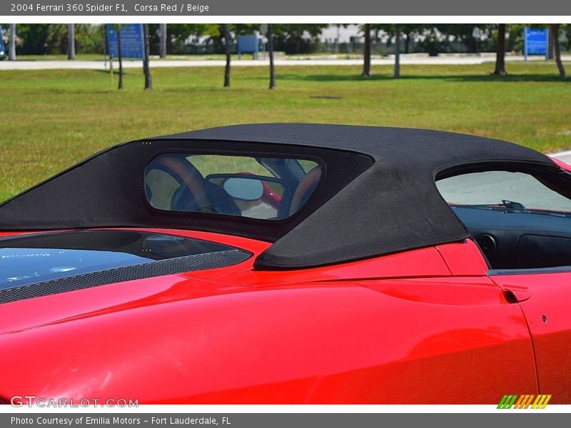 Corsa Red / Beige 2004 Ferrari 360 Spider F1