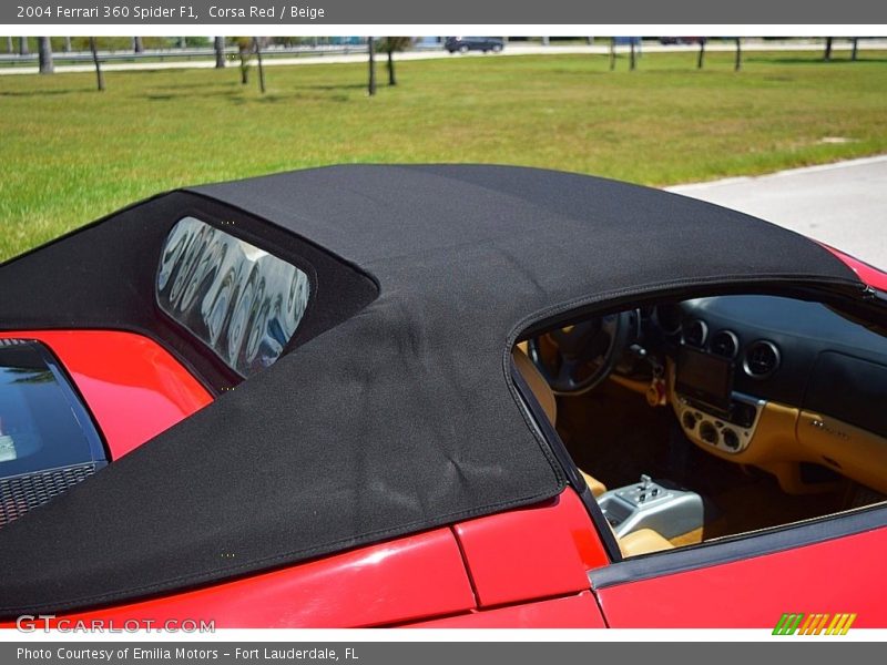 Corsa Red / Beige 2004 Ferrari 360 Spider F1